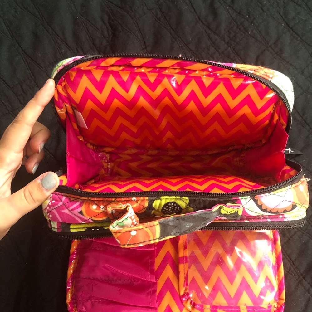Vera Bradley Blush and Brush Makeup Bag